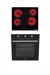 Alveus Vitro 614 Siyah 2Li Ankastre Set(Vitro 641 - Mfa 614) thumbnail 1