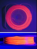 Eagenset Hazır Çapari Kombini Ultraviyole Uv Neon Turuncu Makara - 2