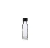 100ml şeffaf cam maraska şişe, 12 adet, zeytinyağı şişesi, cam şişe, sirke şişesi, - 1