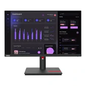 Lenovo 23.8" 63CFMATXTK ThinkVision T24i-30 60Hz 4ms Full HD IPS Pivot Monitör - 1
