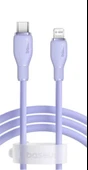 Baseus Pudding USB-A Light 2.4A Kablo 1.2m Mor (P10355700511-00) - 1