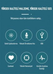 WellSound A6S-A Uzaktan Eğitim-Yayıncı Mikrofon Seti - 4