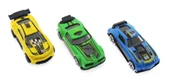 Die Cast Metal 3'lü Yarış Arabaları Yeşil Araçlı - 4