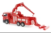Die Cast Sürtmeli Vinçli Kurtarıcı İtfaiye Aracı - 4