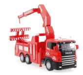 Die Cast Sürtmeli Vinçli Kurtarıcı İtfaiye Aracı - 5