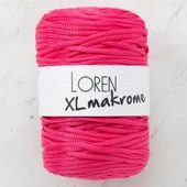 Loren XL Makrome Fuşya El Örgü İpi - R013 - 33713 thumbnail 1