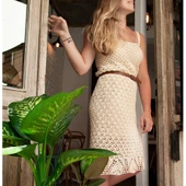 La Mia Mercerized Cotton Koyu Mavi El Örgü İpi - 117 - 33590 thumbnail 3