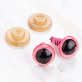 Loren 10 mm Pembe 5 Çift Amigurumi Göz - 1