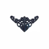Dekoratif Köşe Süsü, Köşelik - Küçük, 19x34mm, Eskitme, 1 Adet - 1