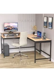 METMOBSAN L tipi Çalışma Bilgisayar Masası thumbnail 2