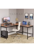 METMOBSAN L tipi Çalışma Bilgisayar Masası thumbnail 1