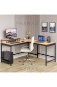 METMOBSAN L tipi Çalışma Bilgisayar Masası thumbnail 1
