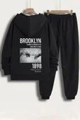 Unisex 1898 Brooklyn Baskılı Eşofman Takımı thumbnail 1