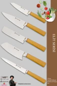 Elite Serisi Mutfak Bıçak Seti Et Ekmek Sebze Salata Fileto Şef Bıçağı 5 Li Set ( Mft-8654) thumbnail 1
