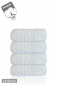 4'lü Hotel Banyo Havlusu - 70x140 Cm, 490 Gr, %100 Pamuk, Spa Ve Otel Havlusu, Günlük Kullanıma Uygun - 3