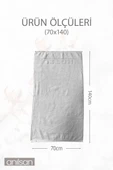 2'li Hotel Banyo Havlusu - 70x140 Cm, 490 Gr, %100 Pamuk, Spa Ve Otel Havlusu, Günlük Kullanıma Uygun - 4