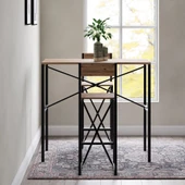 Gzl Bar Masa Bar Sandalye Yemek Masa Sandalye Takımı Çam 1579 thumbnail 3