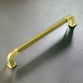 Alfa Metal Mat Gold Altın Kulp 192 mm Mobilya Çekmece Mutfak Dolabı Dolap Kapak Kulpları Kulb Kulpu thumbnail 6
