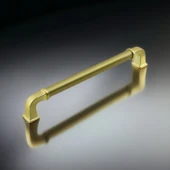 Alfa Metal Mat Gold Altın Kulp 192 mm Mobilya Çekmece Mutfak Dolabı Dolap Kapak Kulpları Kulb Kulpu thumbnail 9