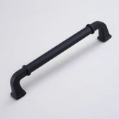 Alfa Metal Mat Siyah Kulp 160 mm 16 cm Mobilya Çekmece Mutfak Dolabı Dolap Kapak Kulp Kulb Kulpu thumbnail 6