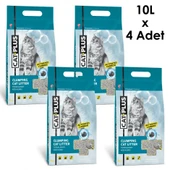 CatPlus Aktif Karbon Kedi Kumu 10 Lt x 4 Adet - 1