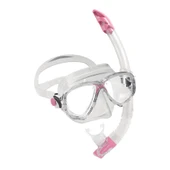 Cressi Marea-Gamma Yetişkin Maske Şnorkel Seti Şeffaf-Pembe - 2