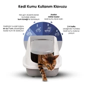 CatPlus Bebek Pudralı Kedi Kumu 10 Lt x 4 Adet - 5