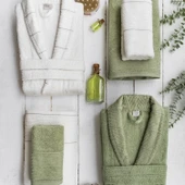 Schafer Home Jadore Banyo Seti 6 Parça-Yeşil - 8