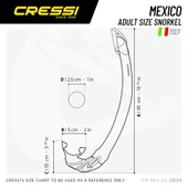 Cressi Samoa-Mexico Yetişkin Maske Şnorkel Seti Şeffaf-Pembe - 8