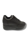 Şanzelize 187-25 Deri Dolgu Topuk Kadın Sneaker - 9