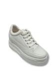 Şanzelize 187-25 Deri Dolgu Topuk Kadın Sneaker - 4