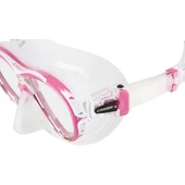 Cressi Naxos Yetişkin Dalış Maskesi Şeffaf-Pembe - 7