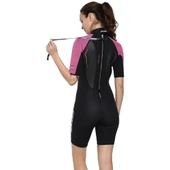 Cressi Altum Lady 3 mm Pembe Shorty Yüzme Elbisesi Small - 4