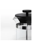French Press 0,4 Litre Cam/paslanmaz Çelik Yükseklik: 17 Cm Çap: 8 Cm - 5