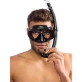 Cressi Perla-Mexico Maske Şnorkel Seti Siyah - 3