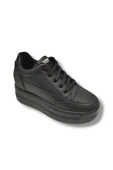 Şanzelize 187-25 Deri Dolgu Topuk Kadın Sneaker - 7