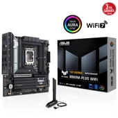 ASUS TUF GAMING B860M-PLUS WIFI LGA1851 DDR5 DP HDMI MATX ANAKART - 1