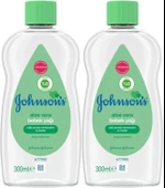 Johnsons Baby Bebek Yağı 300ML Aleo Vera (2 Li Set) - 1