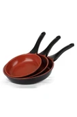 ThermoAD ThermAD 3'lü Tava Seti Red Diamond - 1