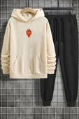 Unisex Ateş Avatar Baskılı Eşofman Takımı - 9