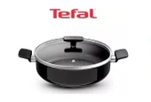 Tefal Resist İntense 26 cm Kısa Kapaklı Karnıyarık Tenceresi Mükemmel Mühürleme - 1