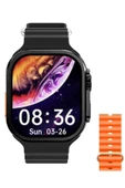 2025 Model Akıllı Saat Çift Kordon Ios Ve Android Arama Cevaplama Sesli Asistan - 4