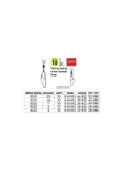 Captain 5033 New Hoked Klips 10'lu Paket Black Nikel No:3 - 2