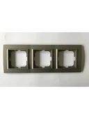 Ovivo Mina Antrasit Üçlü Çerçeve - 1