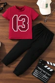 Çocuk 13 Baskılı Alt - Üst Eşofman Takımı - 4