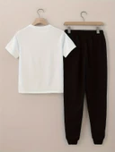 Unisex Classical Baskılı  Alt - Üst Eşofman Takımı thumbnail 2