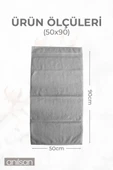2'li Boncuk Beyaz El Havlusu - 50x90 Cm, 225 Gr, %100 Pamuk, Spa Ve Otel Havlusu, Günlük Kullanıma Uygun - 4