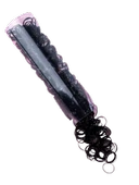 Siyah Lastik Saç Tokası - 1