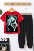 Çocuk Joker Baskılı Alt - Üst Eşofman Takımı thumbnail 7