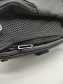 Üçgen Bombeli Göğüs Çantası Siyah Renk thumbnail 7